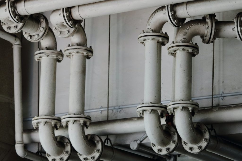 a network of pipes